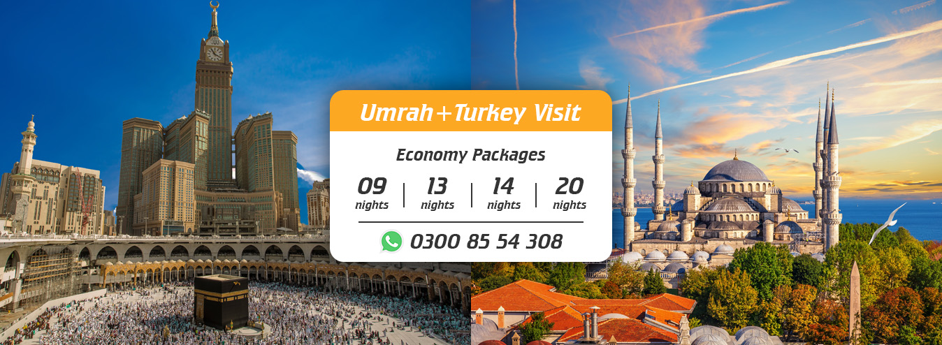 Umrah with Turkey holiday Packages 2019