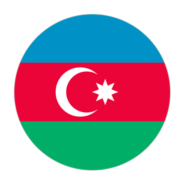 Azerbaijan Visa Flag